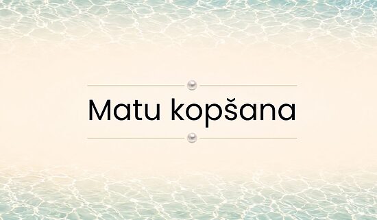 Matu kopšana