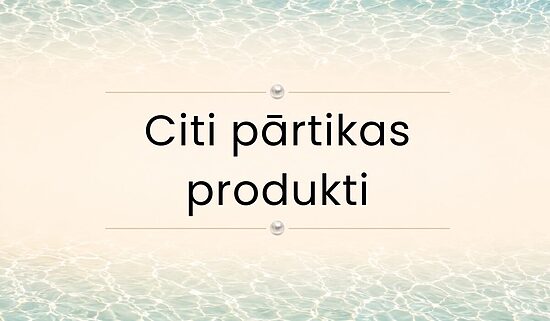 Citi pārtikas produkti