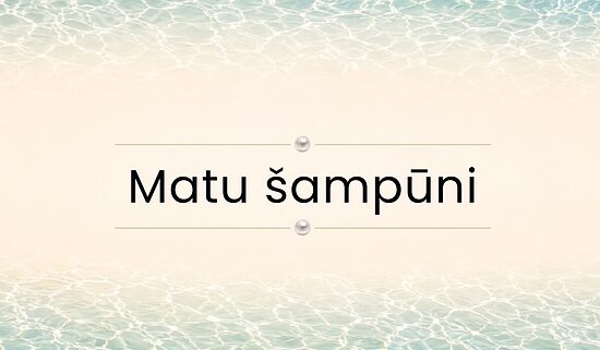 Matu šampūni