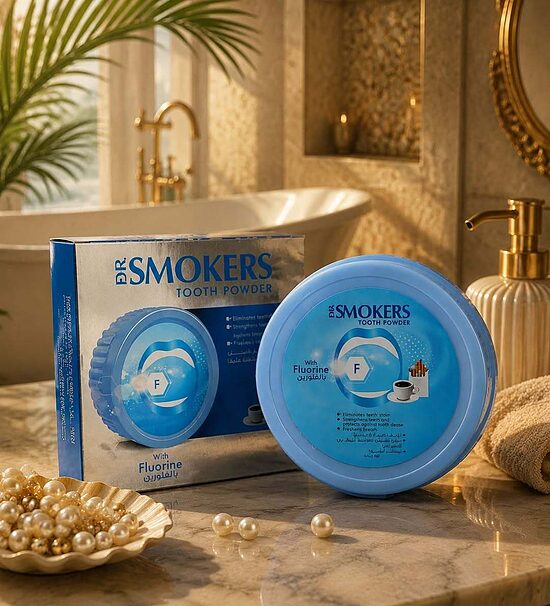 Dr. Smokers Tooth Powder “With Fluorine” zobu pulveris ar fluorīdu, 40 g