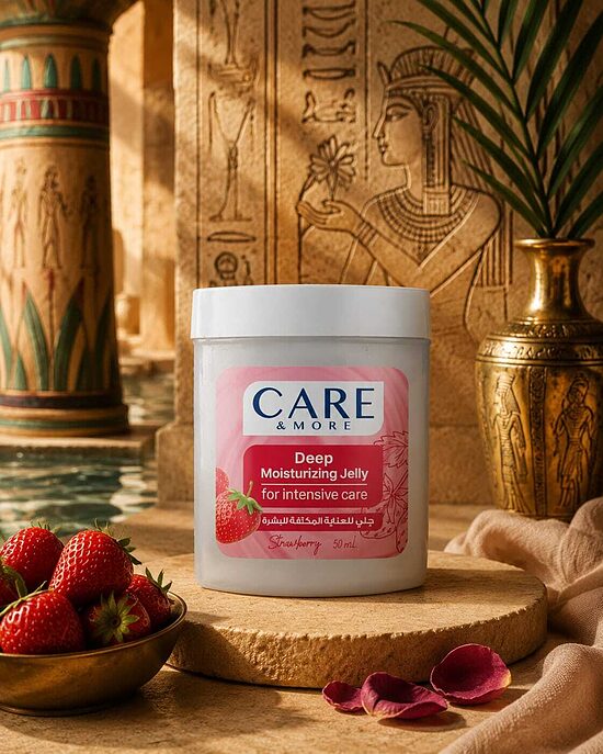 Care & More Strawberry dziļi mitrinošs vazelīns ādai, 100 ml