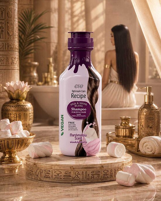 Eva Optimum Care šampūns blāviem matiem ar zefīra aromātu, 350 ml