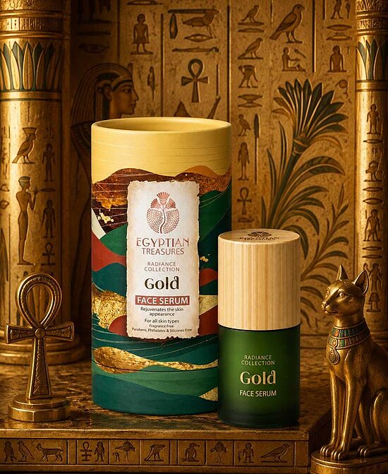 Egyptian Treasures Radiance Collection Gold sejas serums ar zeltu, 30 ml