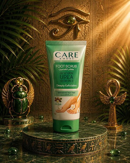 Care & More pēdu skrubis, 100 ml
