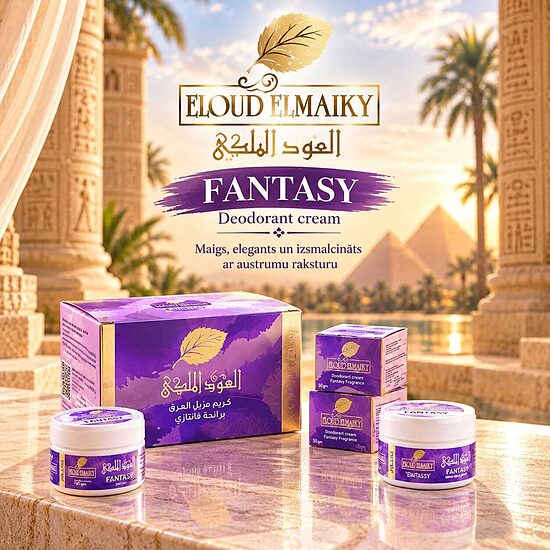 Eloud Elmalky Fantasy крем-дезодорант с восточным ароматом